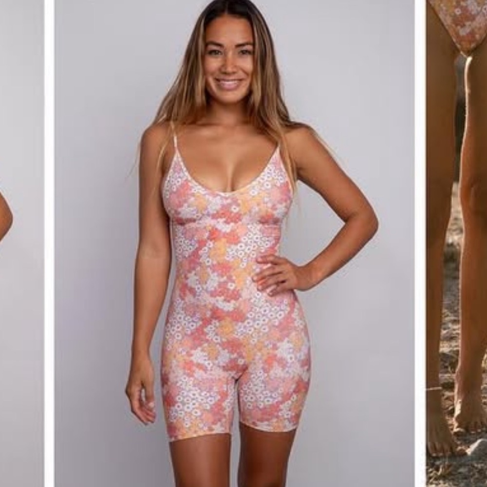 Skatie Sydne Floral Bodysuit in Holland - Picture 8 of 9